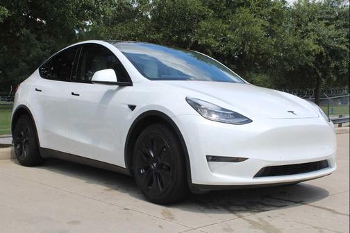 Pearl White Multi-Coat 2021 Tesla Model Y Long Range Dual Motor All-Wheel Drive