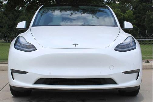 Pearl White Multi-Coat 2021 Tesla Model Y Long Range Dual Motor All-Wheel Drive