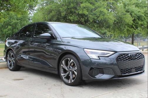 Manhattan Gray Metallic 2023 Audi A3 Premium