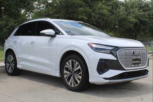 Glacier White Metallic 2023 Audi Q4 e-tron Premium Plus 40 RWD
