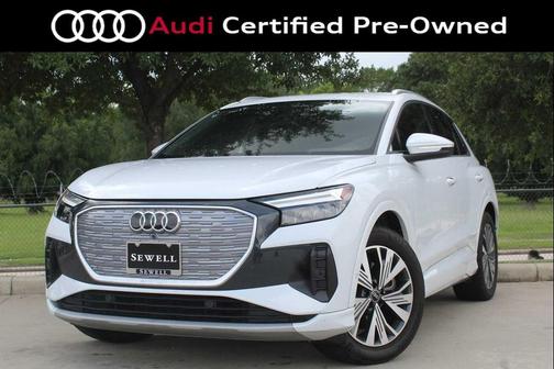 Glacier White Metallic 2023 Audi Q4 e-tron Premium Plus 40 RWD