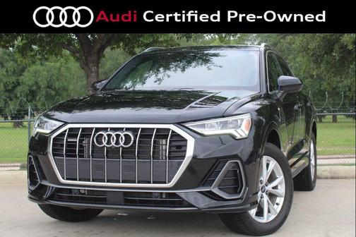 Mythos Black Metallic 2023 Audi Q3 45 S line Premium Plus