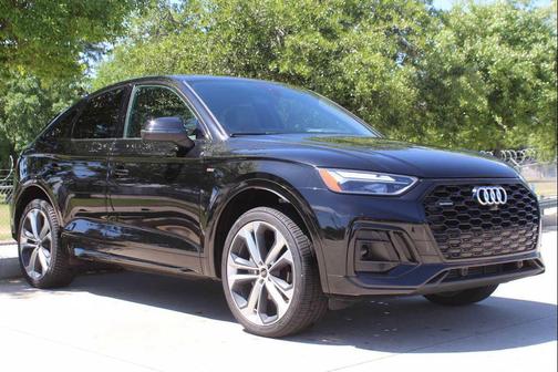 Mythos Black Metallic 2023 Audi Q5 45 S line Premium Plus