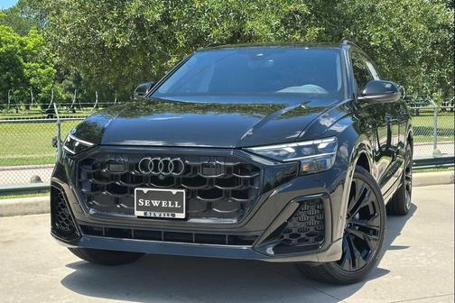 Mythos Black Metallic 2026 Audi Q8 55 Premium Plus