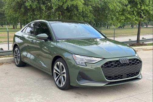 District Green Metallic 2026 Audi A3 Premium