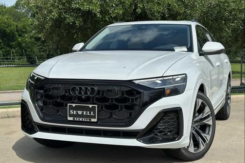 WHITE 2026 Audi Q8 55 Premium Plus
