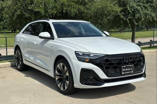 WHITE 2026 Audi Q8 55 Premium Plus