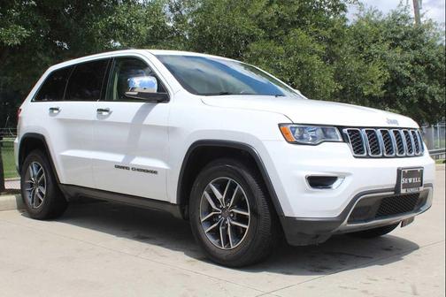 Bright White Clearcoat 2019 Jeep Grand Cherokee Limited