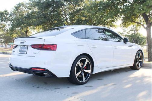 Glacier White Metallic 2023 Audi A5 Sportback 45 S Line Premium Plus