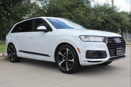 Glacier White Metallic 2019 Audi Q7 55 Prestige