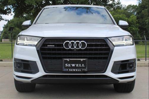 Glacier White Metallic 2019 Audi Q7 55 Prestige