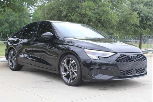 Mythos Black Metallic 2023 Audi A3 Premium