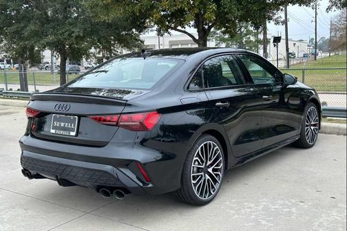 mythos black metallic 2026 Audi S3 TFSI quattro S tronic