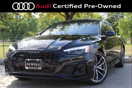 Mythos Black Metallic 2024 Audi A5 Sportback 45 S Line Premium