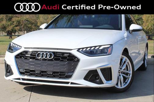 Glacier White Metallic 2023 Audi A4 45 S line Premium