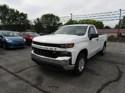 Summit White 2020 Chevrolet Silverado 1500 WT