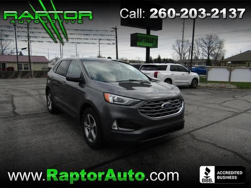 Gray 2021 Ford Edge SEL