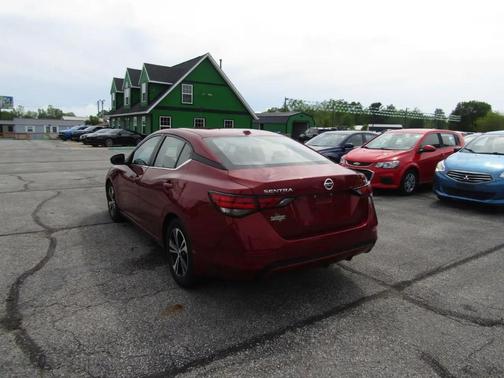Scarlet Ember Tintcoat 2020 Nissan Sentra SV