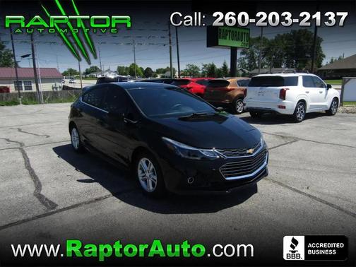 Black 2017 Chevrolet Cruze LT