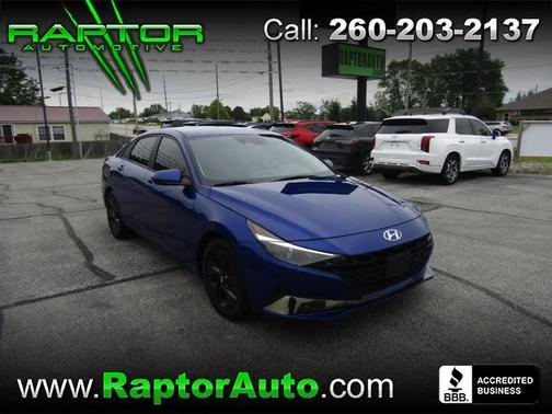 Intense Blue 2023 Hyundai ELANTRA SEL