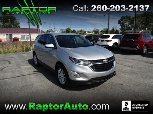 Silver Ice Metallic 2020 Chevrolet Equinox 1LT