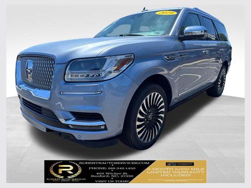 Crystal Blue Metallic 2019 Lincoln Navigator Black Label