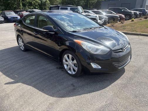 Black 2013 Hyundai ELANTRA Limited