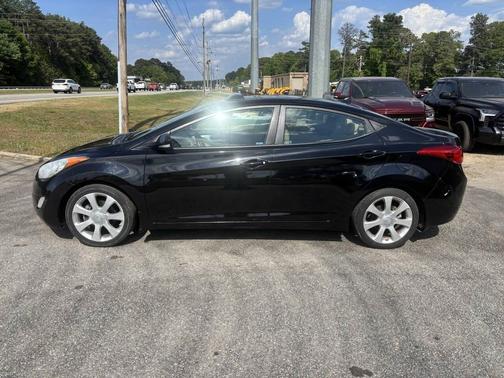 Black 2013 Hyundai ELANTRA Limited