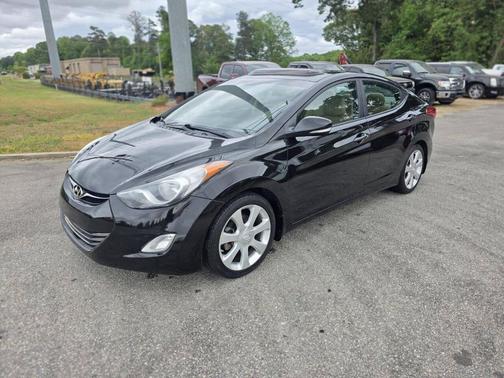 Black 2013 Hyundai ELANTRA Limited