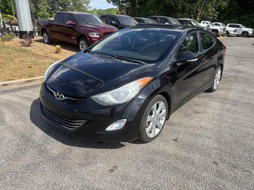 Black 2013 Hyundai ELANTRA Limited
