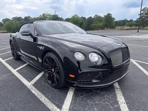 Black 2016 Bentley Continental GT Speed