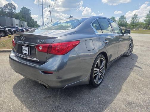 Blue 2015 INFINITI Q50 Sport