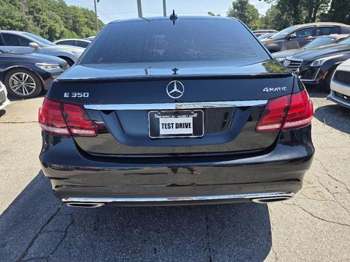 Jet Black 2016 Mercedes-Benz E-Class E 350 4MATIC AWD 4dr Sedan