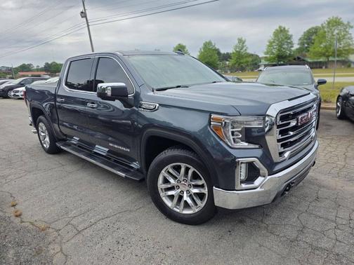 Pacific Blue Metallic 2019 GMC Sierra 1500 SLT