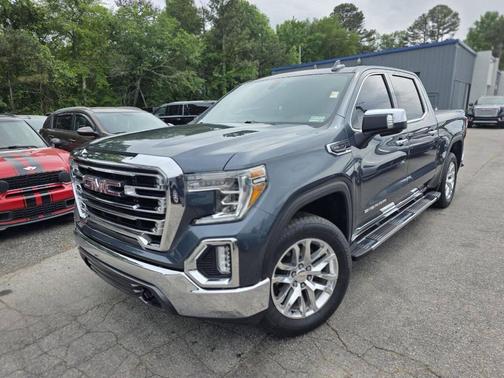 Pacific Blue Metallic 2019 GMC Sierra 1500 SLT