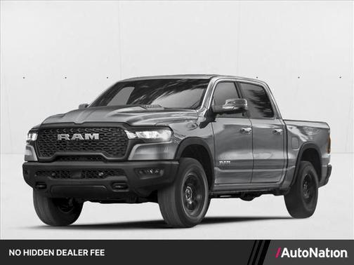 Forged Blue Metallic 2025 RAM 1500 RHO Crew Cab 4x4 5'7' Box