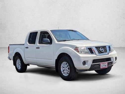 Glacier White 2019 Nissan Frontier SV