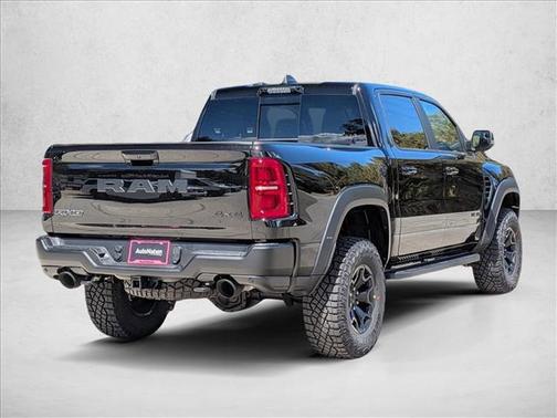 Diamond Black Crystal Pearlcoat 2026 RAM 1500 RHO Crew Cab 4x4 5'7' Box