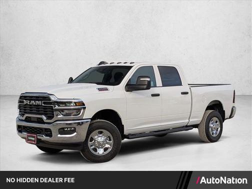 Bright White Clearcoat 2026 RAM 2500 Tradesman Crew Cab 4x4 6'4' Box