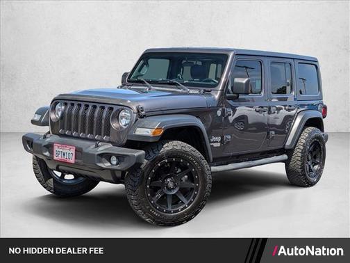 Granite Crystal Metallic Clearcoat 2020 Jeep Wrangler Unlimited Sport