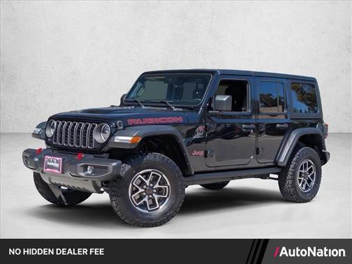 Black Clearcoat 2024 Jeep Wrangler Rubicon