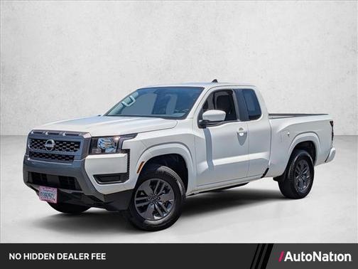 Glacier White 2025 Nissan Frontier SV