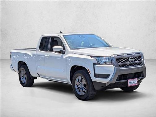 Glacier White 2025 Nissan Frontier SV