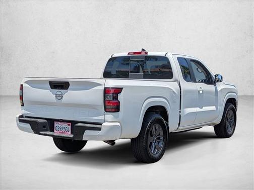 Glacier White 2025 Nissan Frontier SV