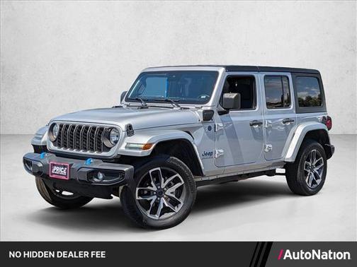 Silver Zynith Clearcoat 2024 Jeep Wrangler 4xe Sport S