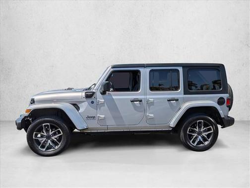 Silver Zynith Clearcoat 2024 Jeep Wrangler 4xe Sport S