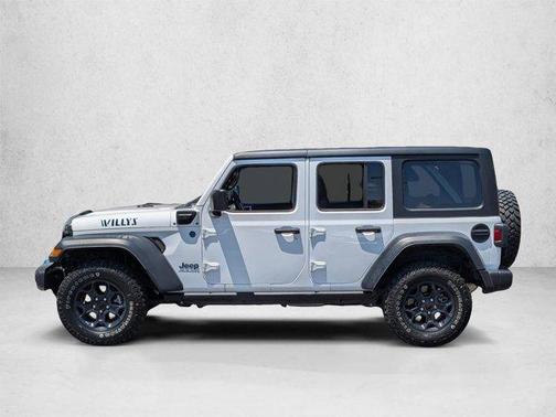 Bright White Clearcoat 2023 Jeep Wrangler 4xe Base