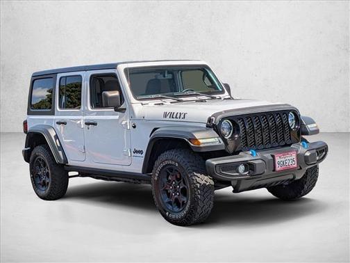 Bright White Clearcoat 2023 Jeep Wrangler 4xe Base