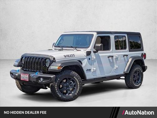 Bright White Clearcoat 2023 Jeep Wrangler 4xe Base