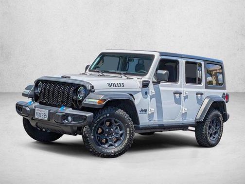 Bright White Clearcoat 2023 Jeep Wrangler 4xe Base